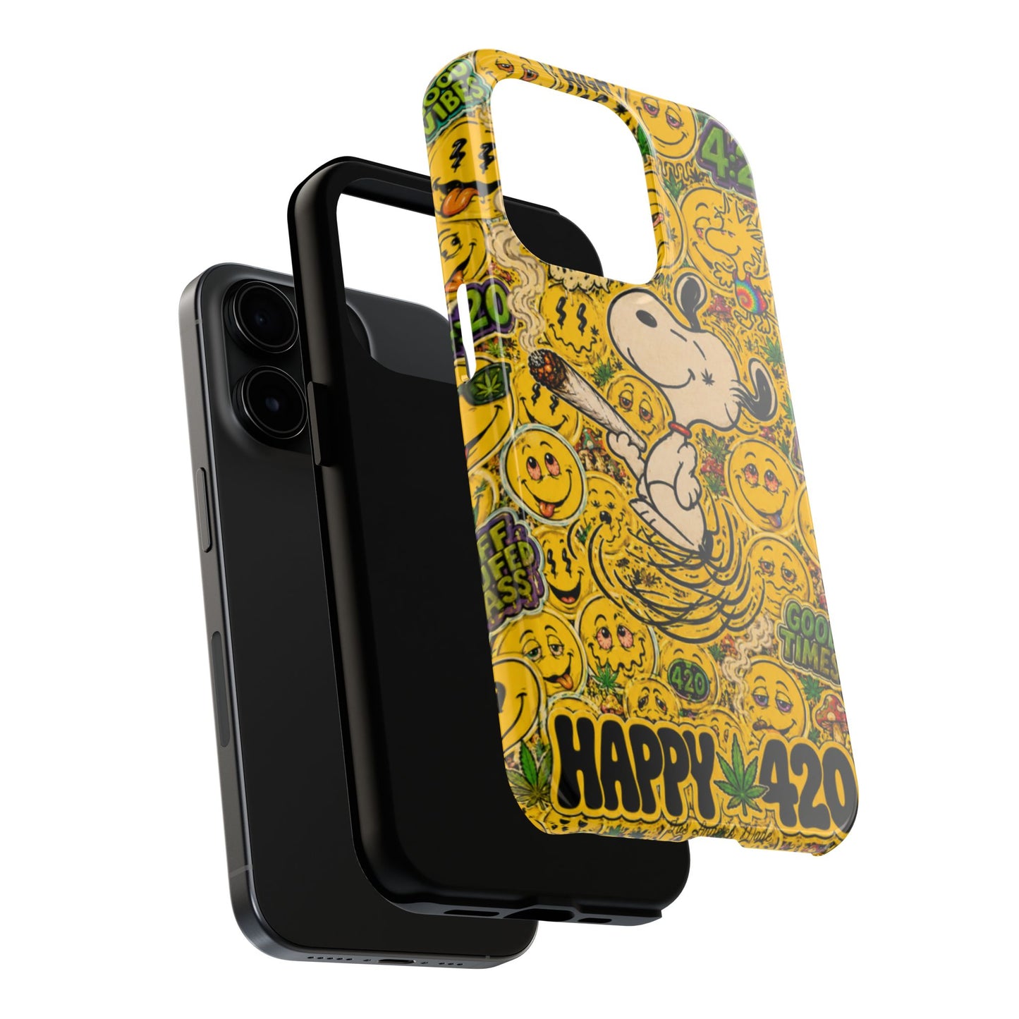 Los Angelez Made x 420 Happy Snoopy Tough Phone Case