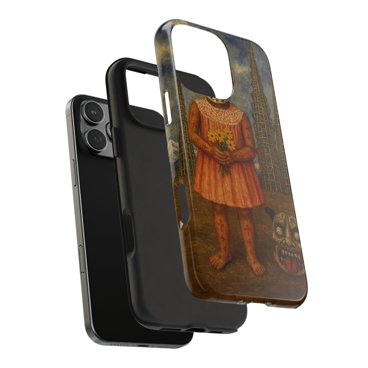 Los Angelez Made x Girl With Death Mask Tough Phone Case