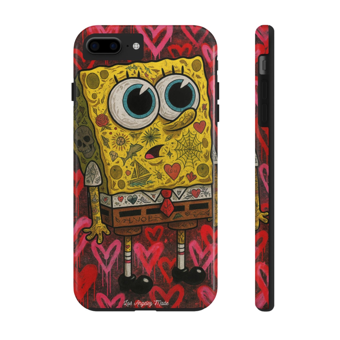 Los Angelez Made x Tatted Spongebob Tough Phone Case