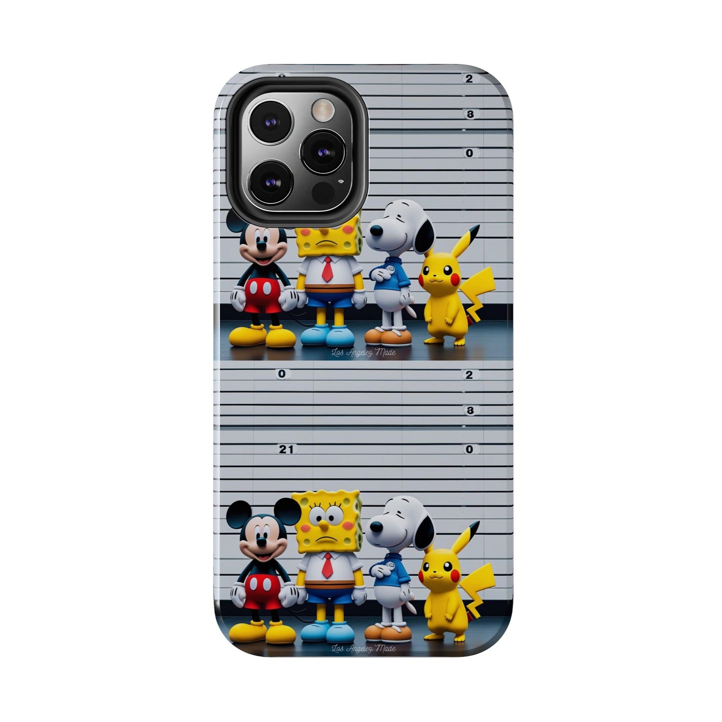 Los Angelez Made x Cartoon Police Line Up Tough Phone Case