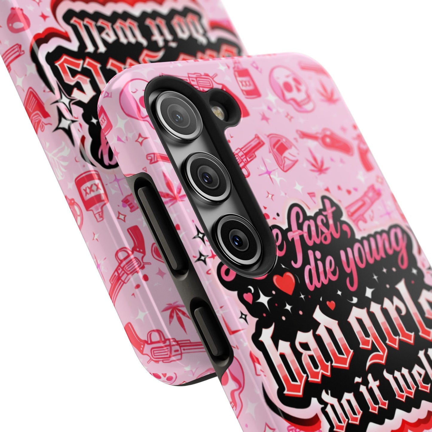 Los Angelez Made x "Live Fast, Die Young'' Tough Phone Case