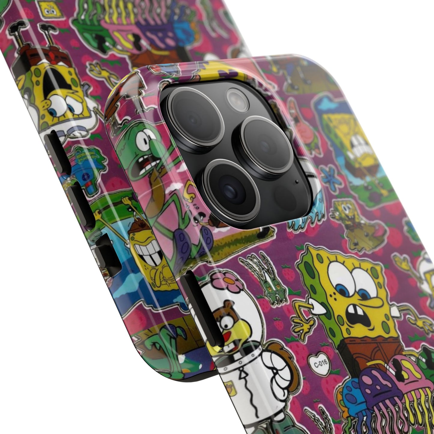 Los Angelez Made x SpongeBob Sticker Sheet Tough Phone Case