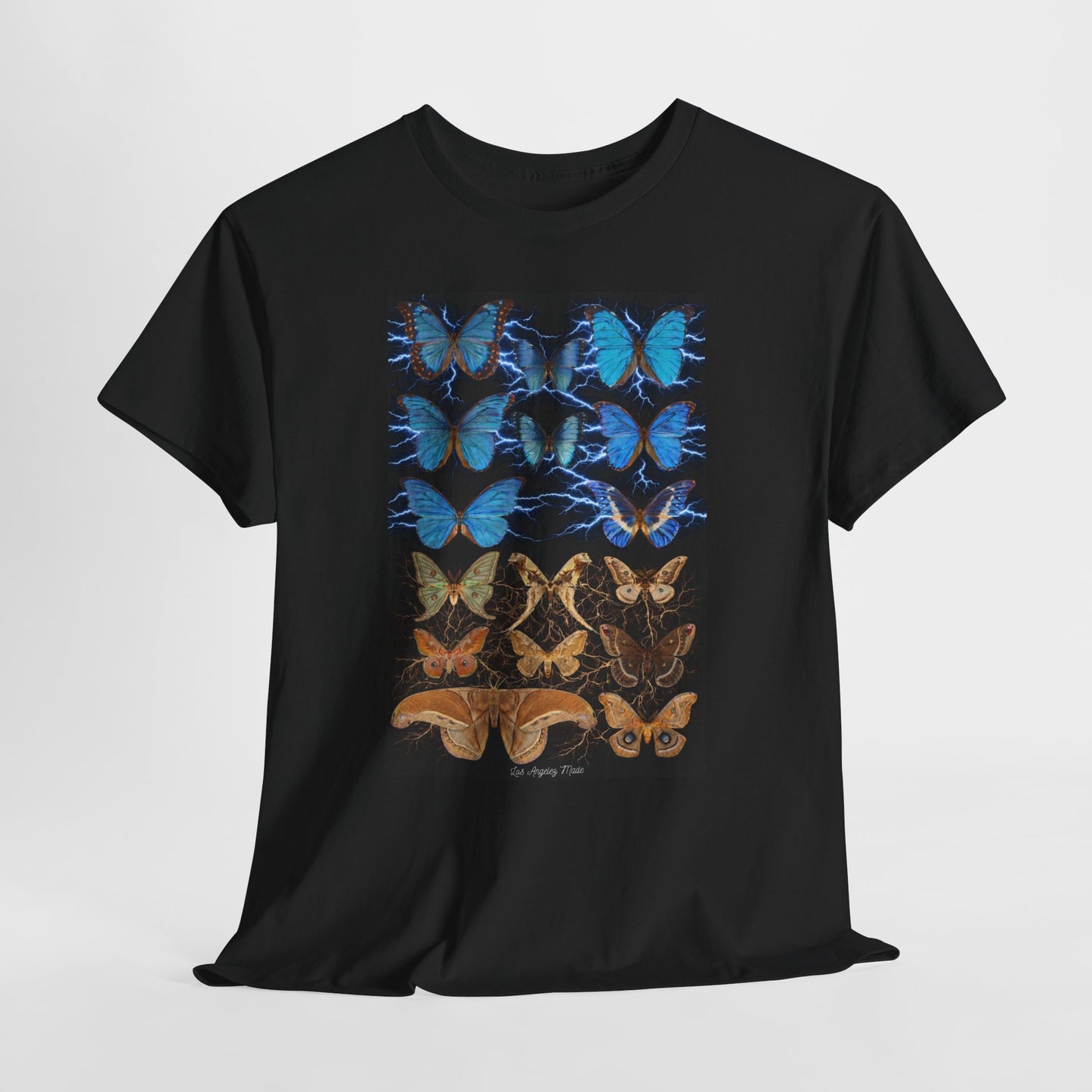 Los Angelez Made x Heaven & Earth Butterflies Unisex Heavy Cotton T-Shirt