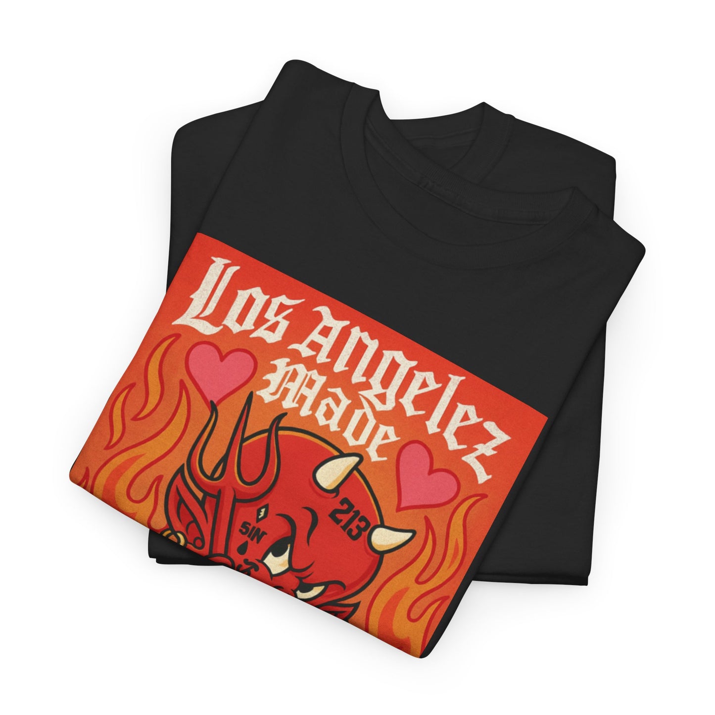 Los Angelez Made x Baby Devil Unisex Heavy Cotton T-Shirt