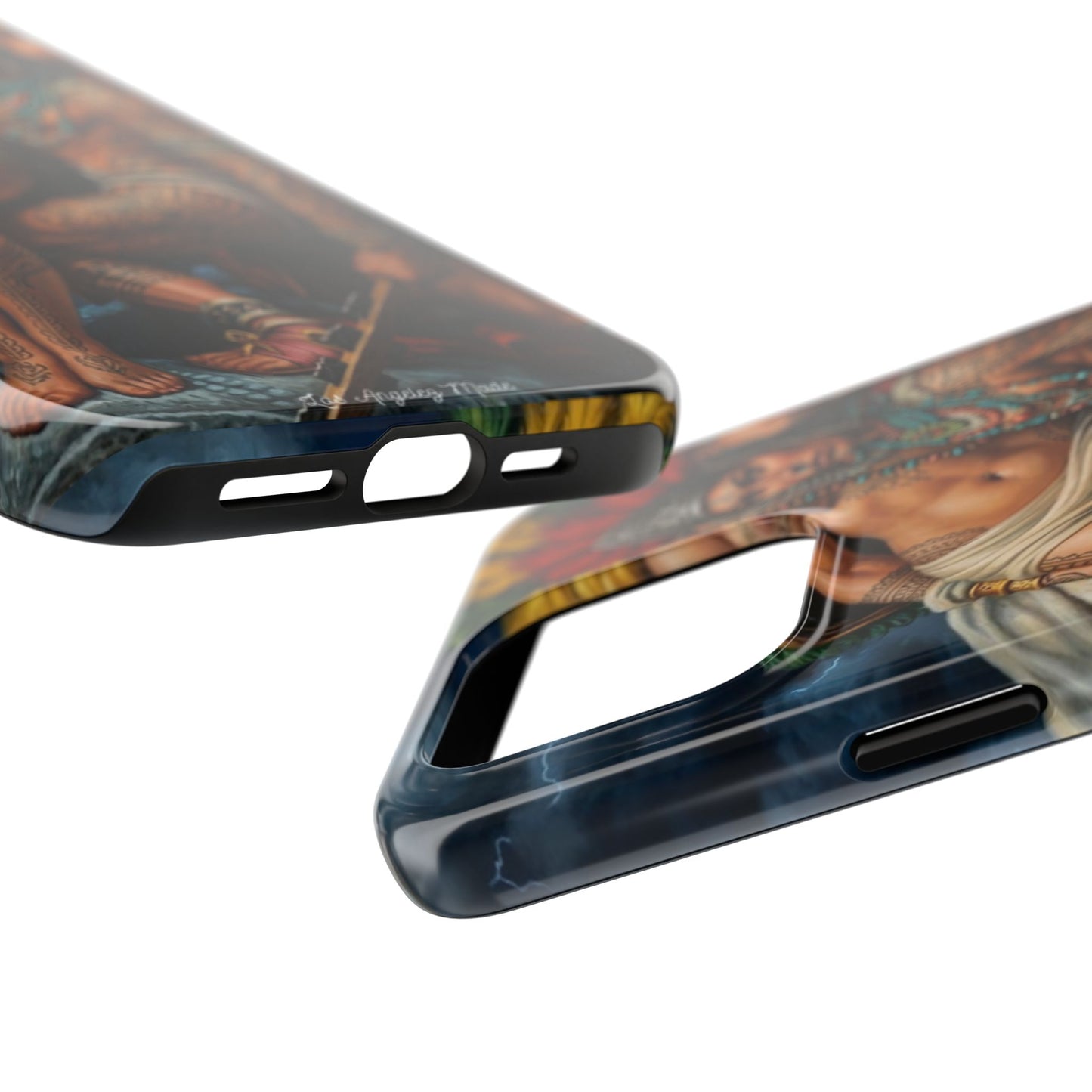 Los Angelez Made x Aztec Lesbian Pride Tough Phone Case