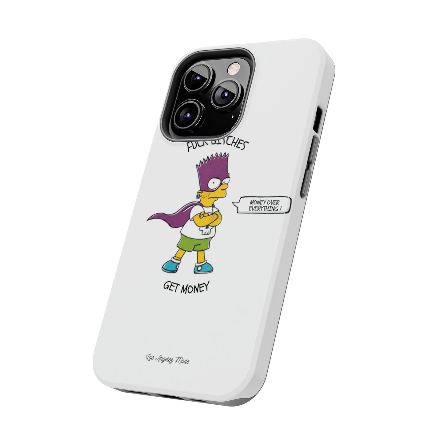 Los Angelez Made x Bart Get Money Tough Phone Case