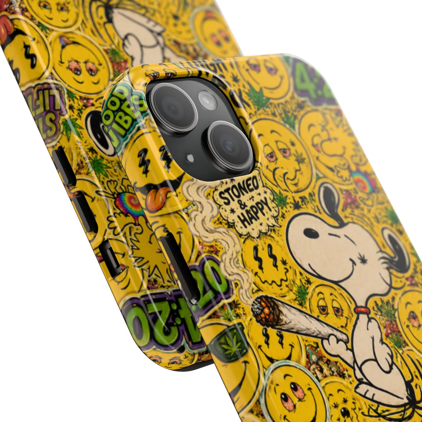 Los Angelez Made x 420 Happy Snoopy Tough Phone Case