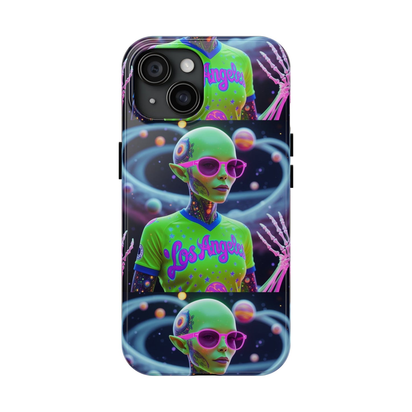 Los Angelez Made x Neon Alien Tough Phone Case