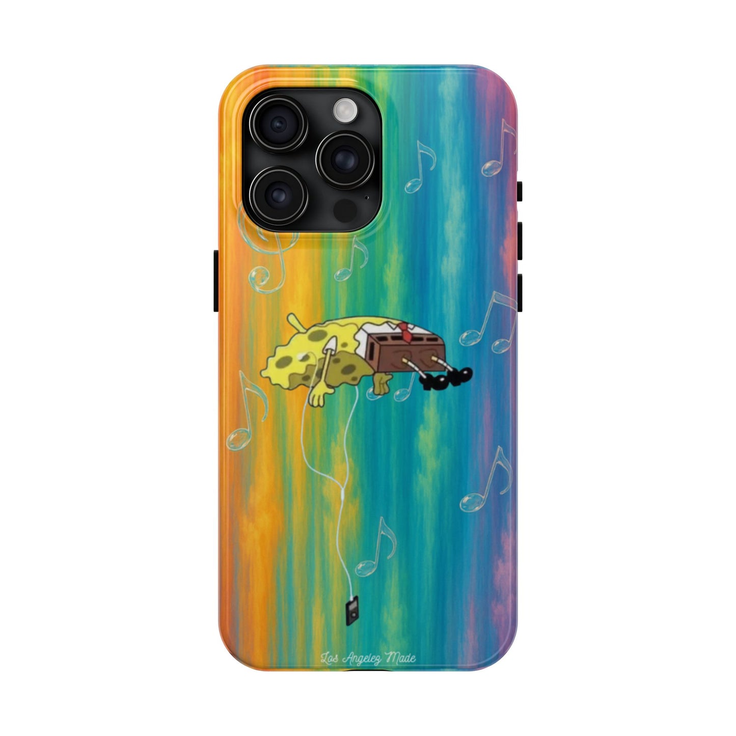 Los Angelez Made x Spongebob Music Is Life Tough Phone Case
