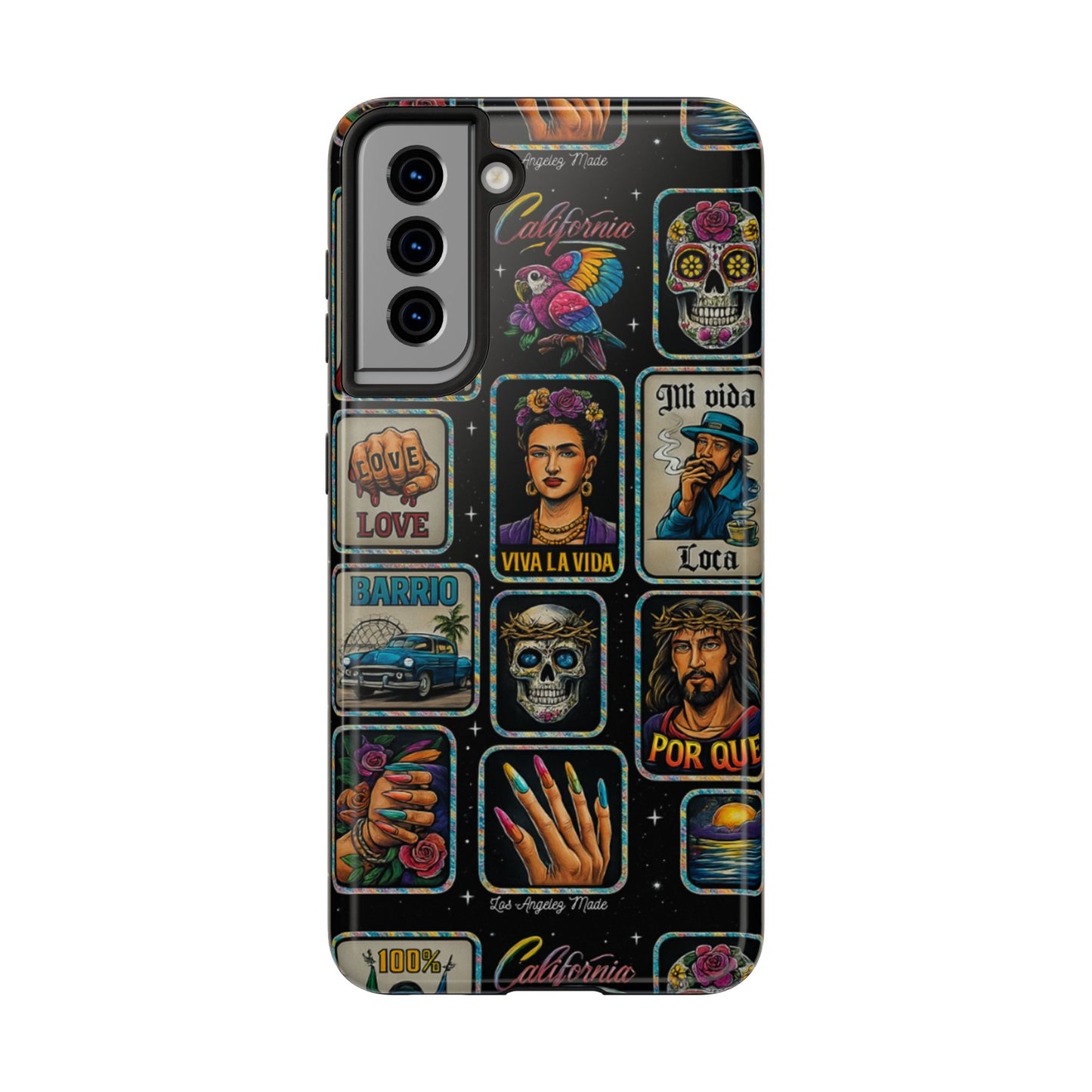 Los Angelez Made x Chicano Vintage Stickers Tough Phone Case
