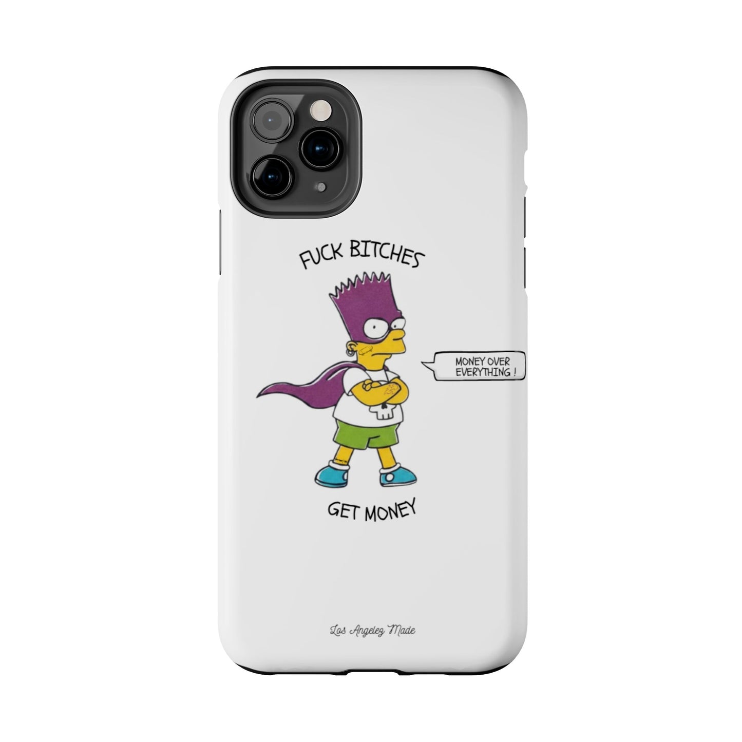Los Angelez Made x Bart Get Money Tough Phone Case
