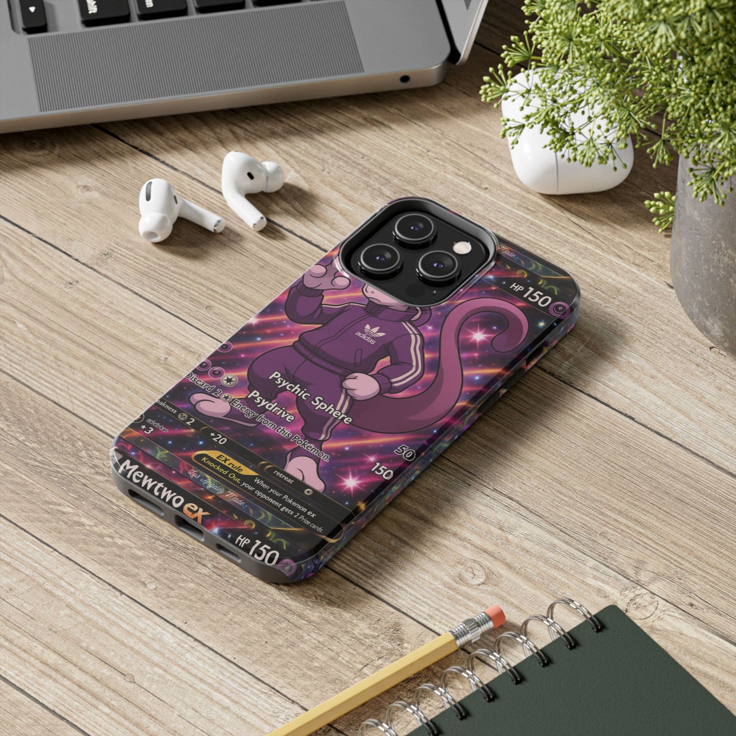 Los Angelez Made x Mew Two Card Tough Phone Case