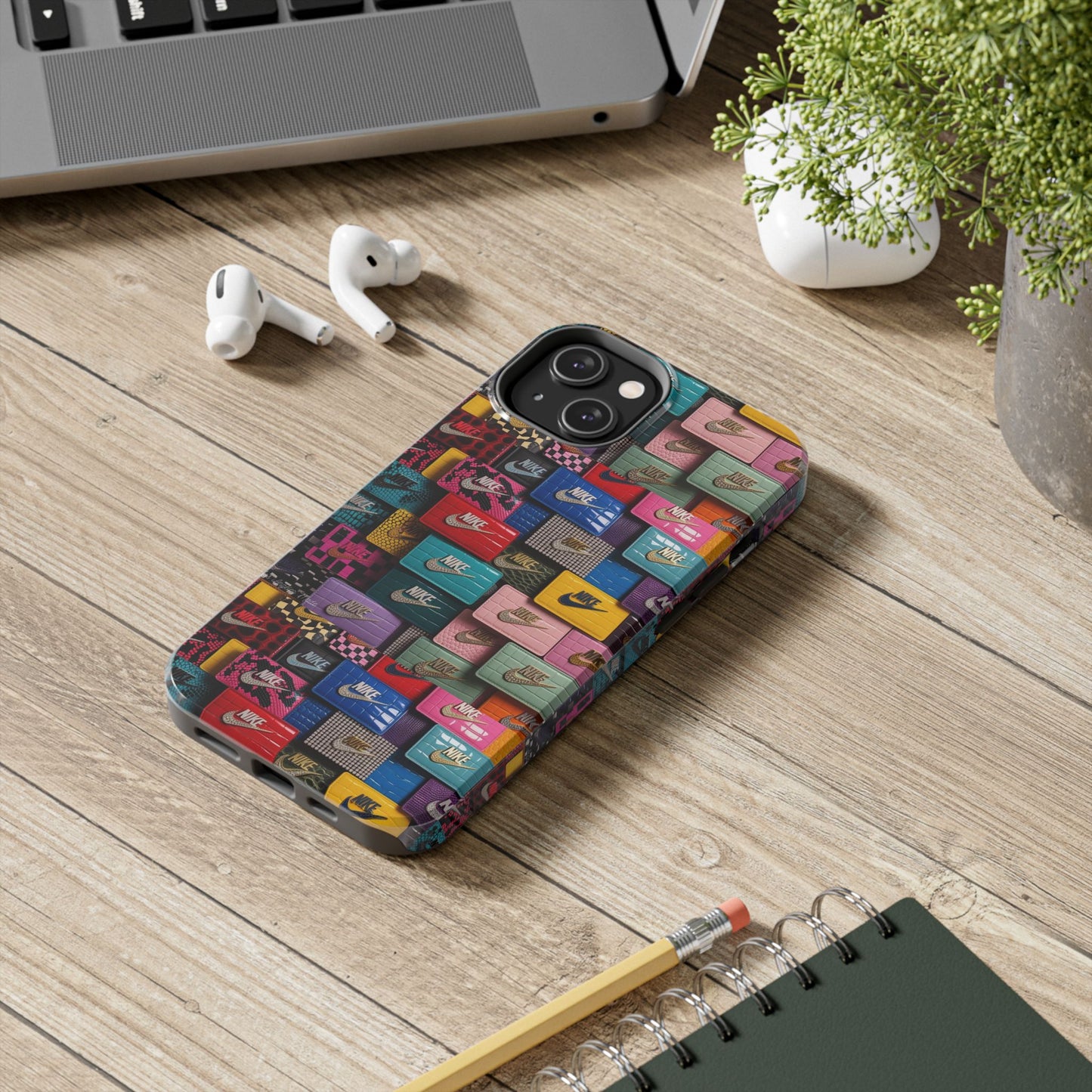 Los Angelez Made x Nike Leather Tags Tough Phone Case