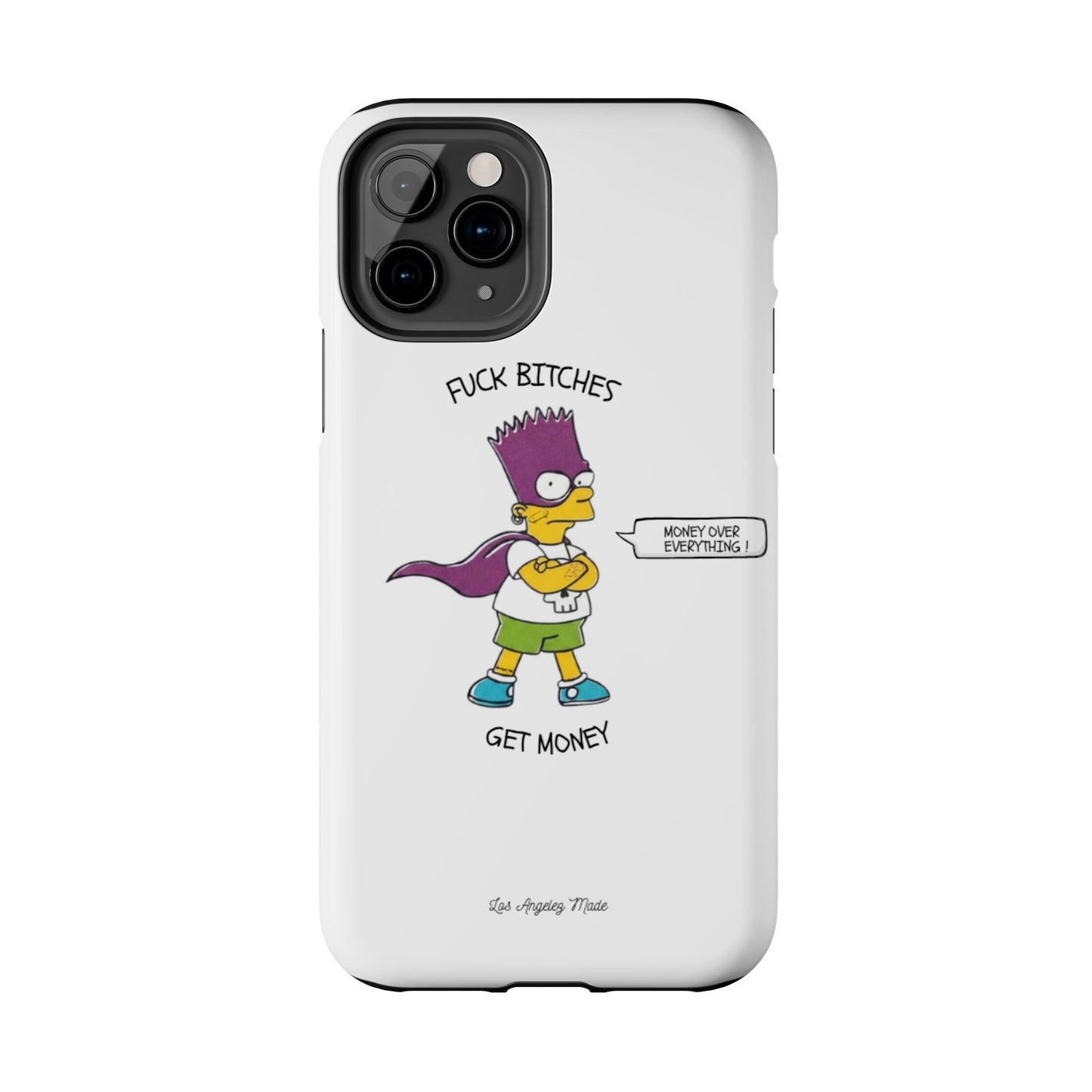 Los Angelez Made x Bart Get Money Tough Phone Case