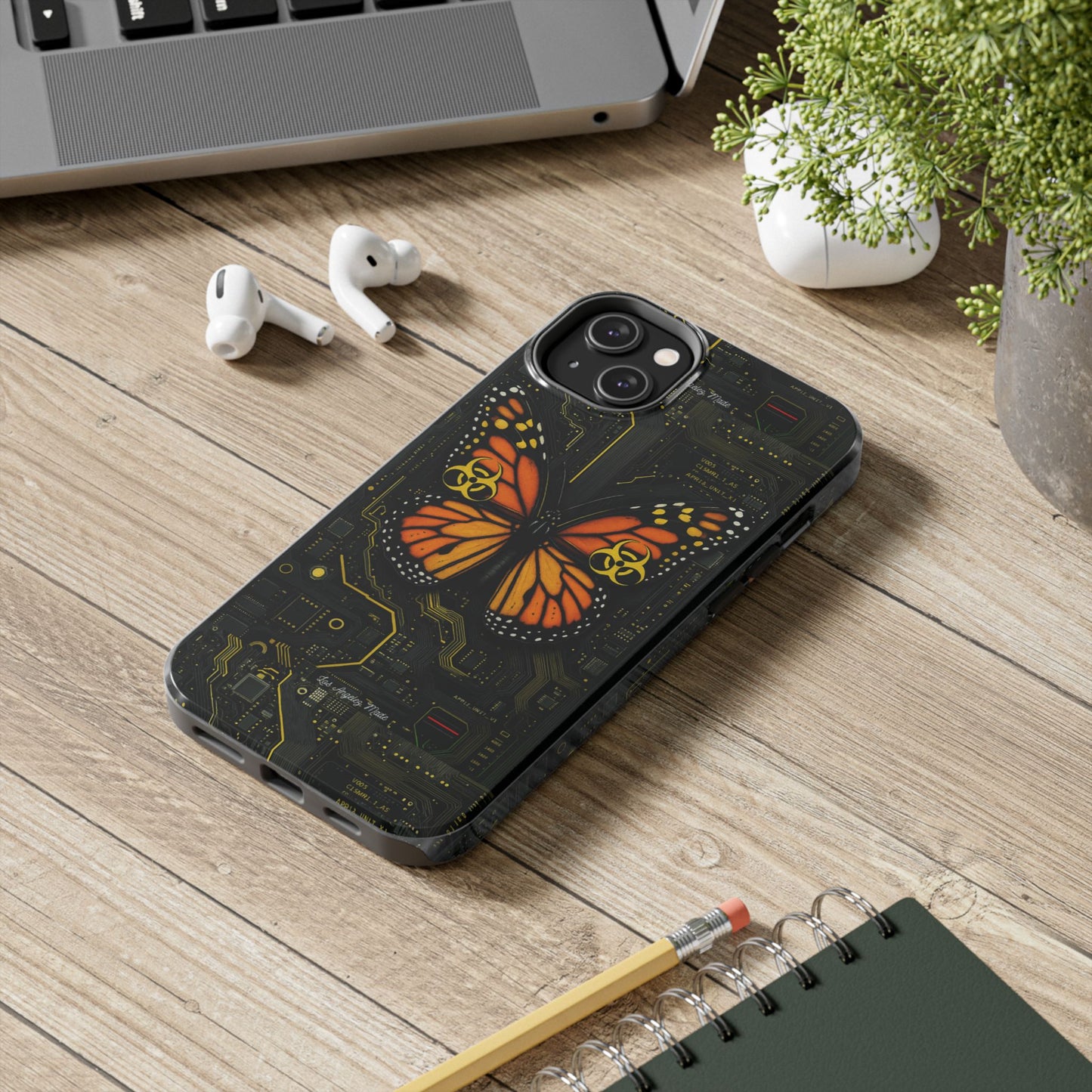 Los Angelez Made x Cyber Butterfly Tough Phone Case