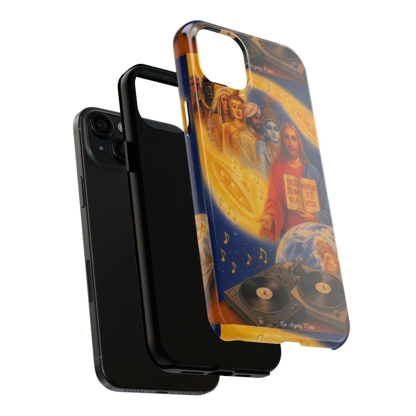 Los Angelez Made x God Is A DJ Tough Phone Case