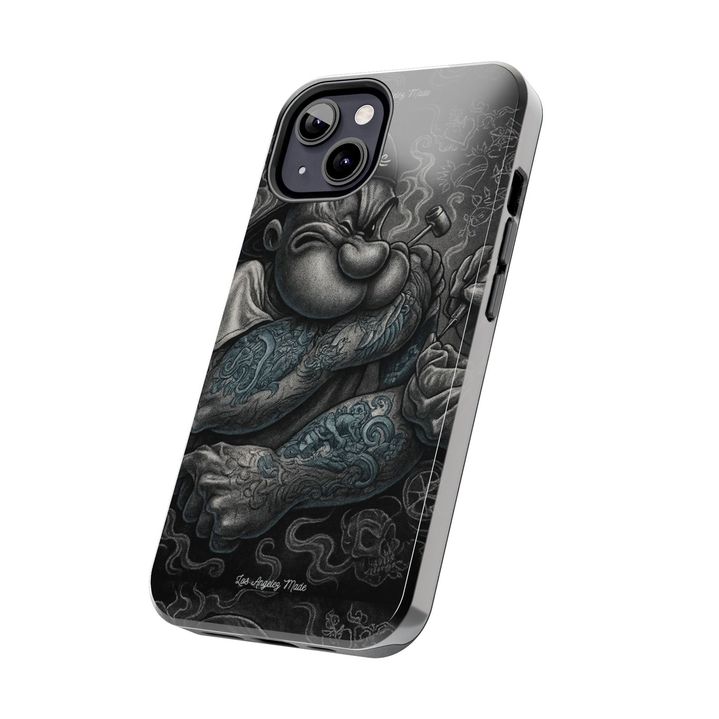 Los Angelez Made x Popeye Getting Tatted Tough Phone Case