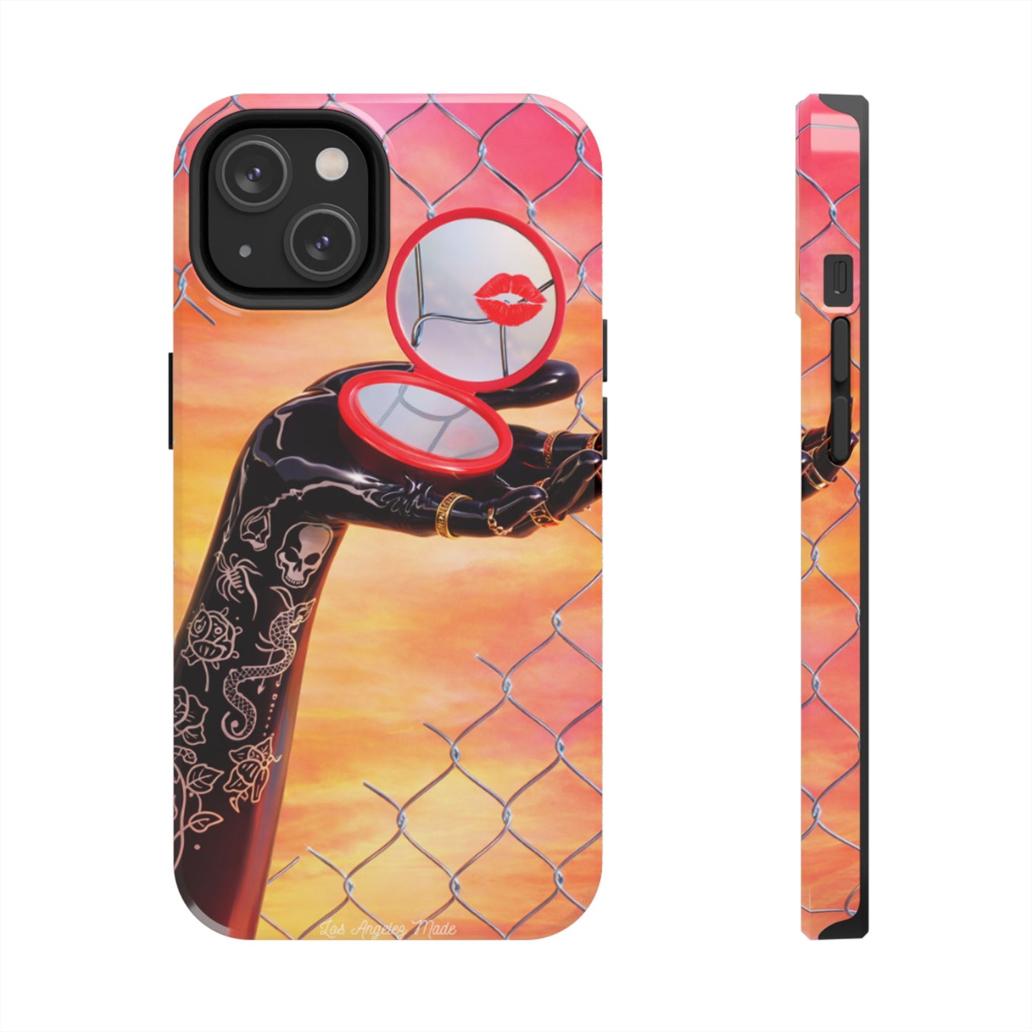 Los Angelez Made x Compact Kiss Tough Phone Case