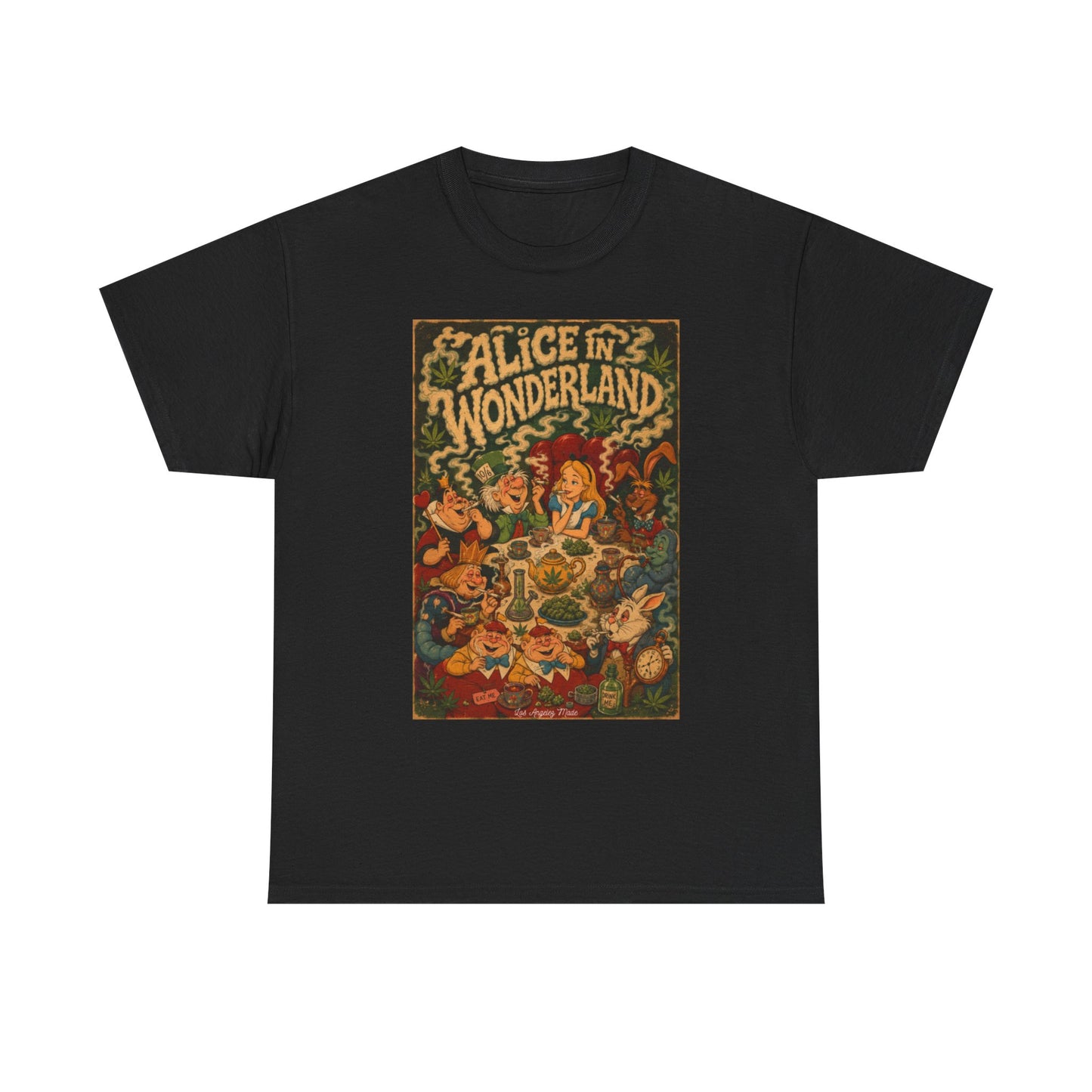 Los Angelez Made x Alice in Wonderland Unisex Heavy Cotton T-Shirt