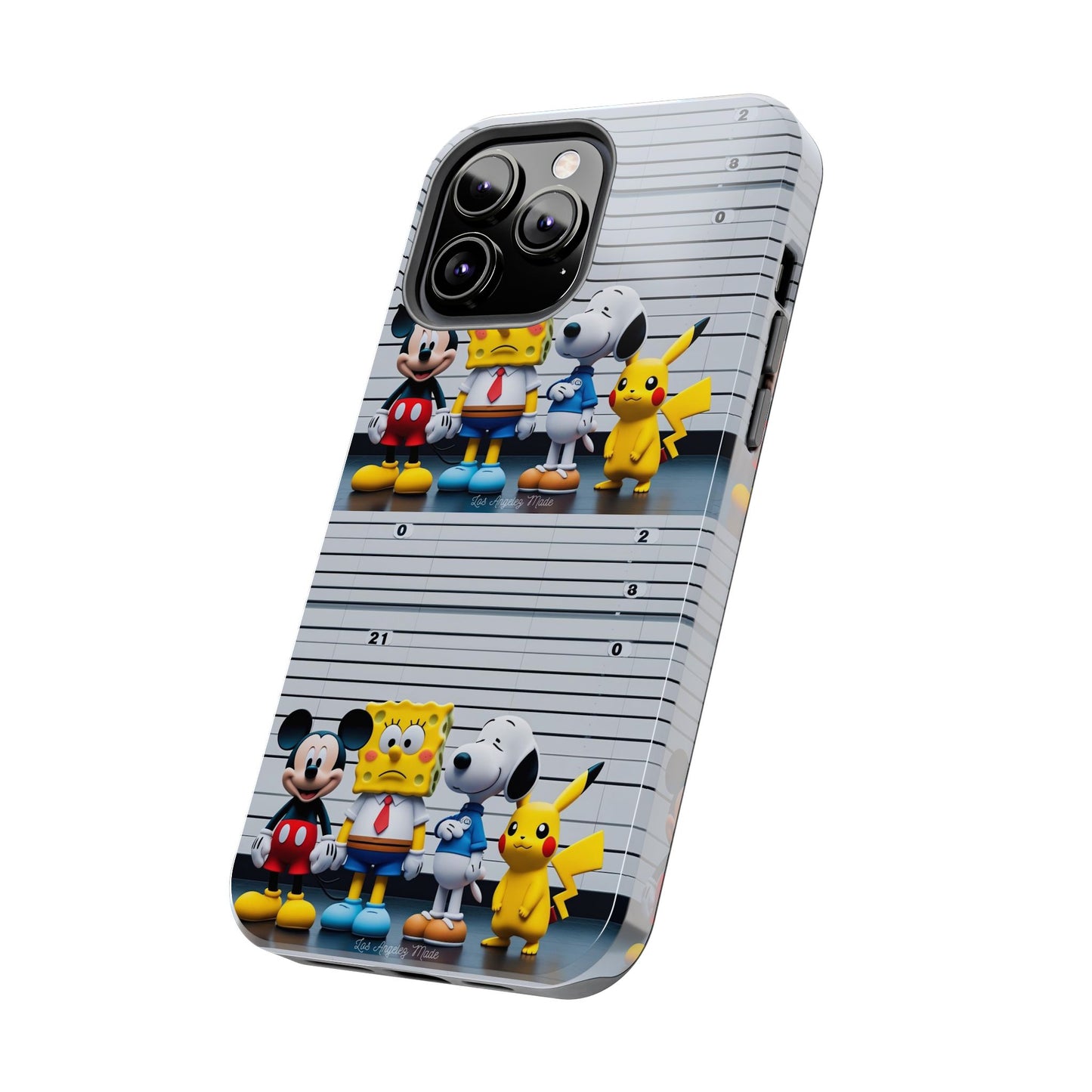 Los Angelez Made x Cartoon Police Line Up Tough Phone Case