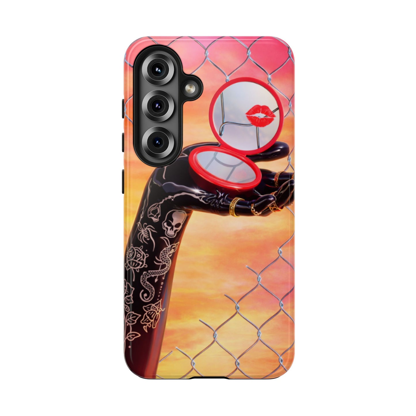 Los Angelez Made x Compact Kiss Tough Phone Case