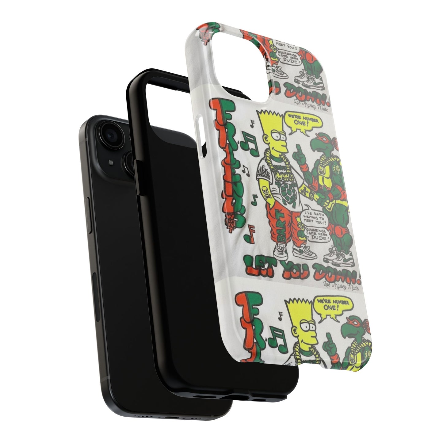 Los Angelez Made x Bart & TMNT Tough Phone Case