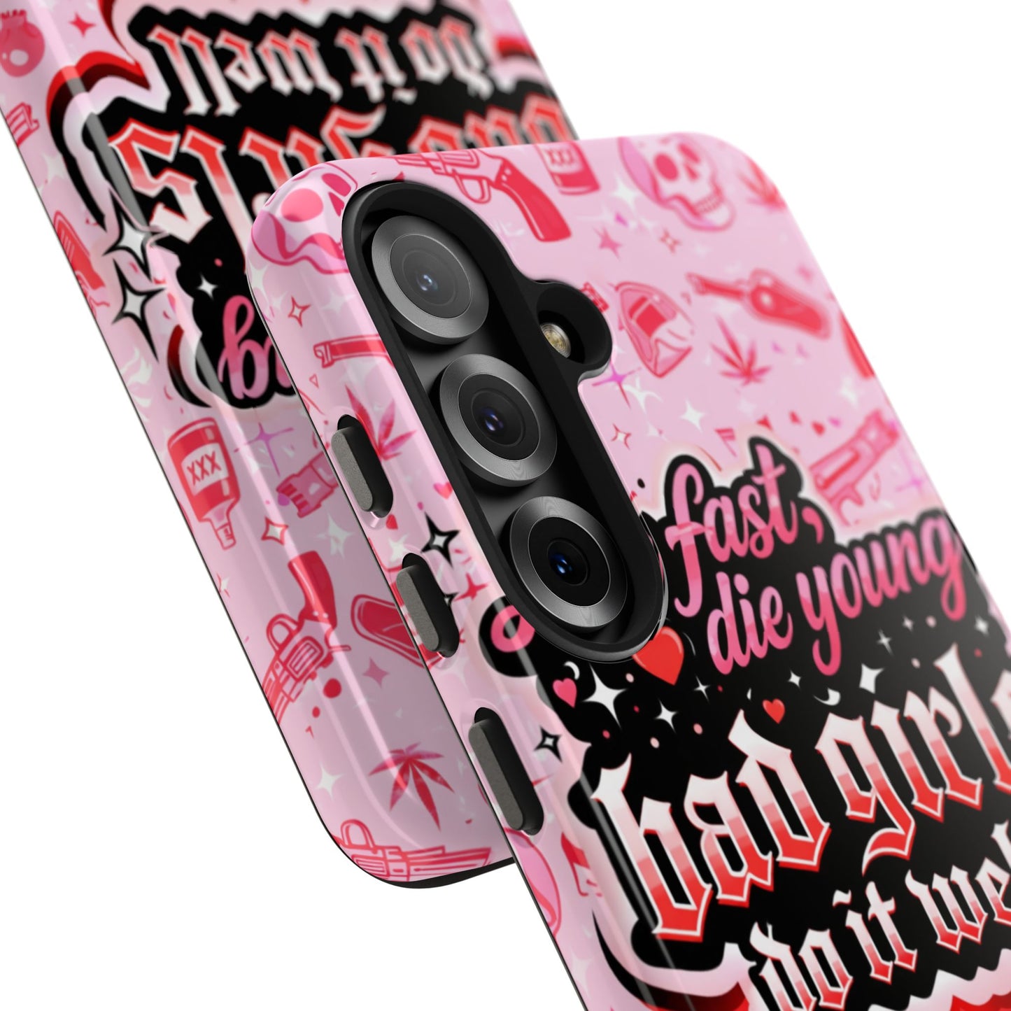 Los Angelez Made x "Live Fast, Die Young'' Tough Phone Case