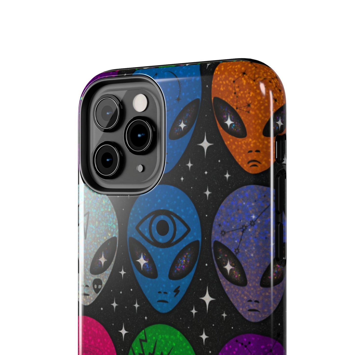 Los Angelez Made x Y2K Alien Sticker Sheet Tough Phone Case