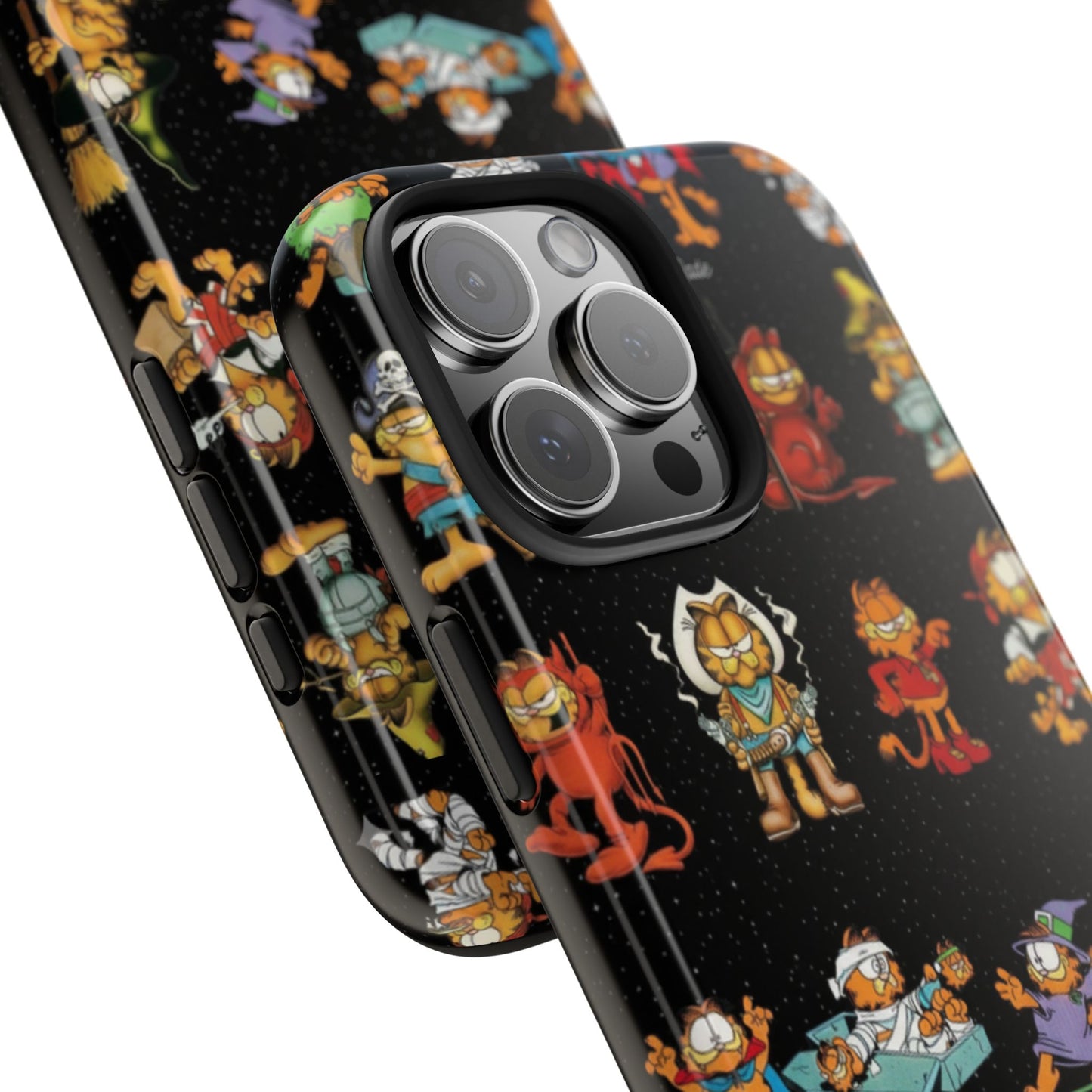 Los Angelez Made x Garfield Halloween Sticker Sheet Tough Phone Case
