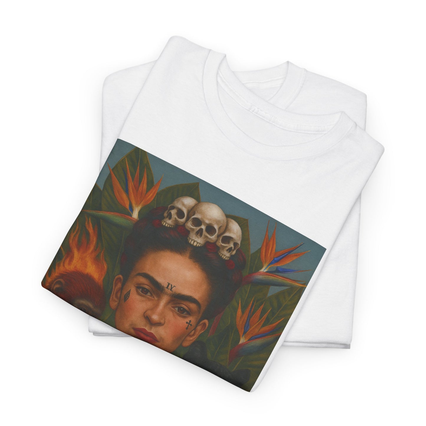 Los Angelez Made x Frida Kahlo Unisex Heavy Cotton T-Shirt