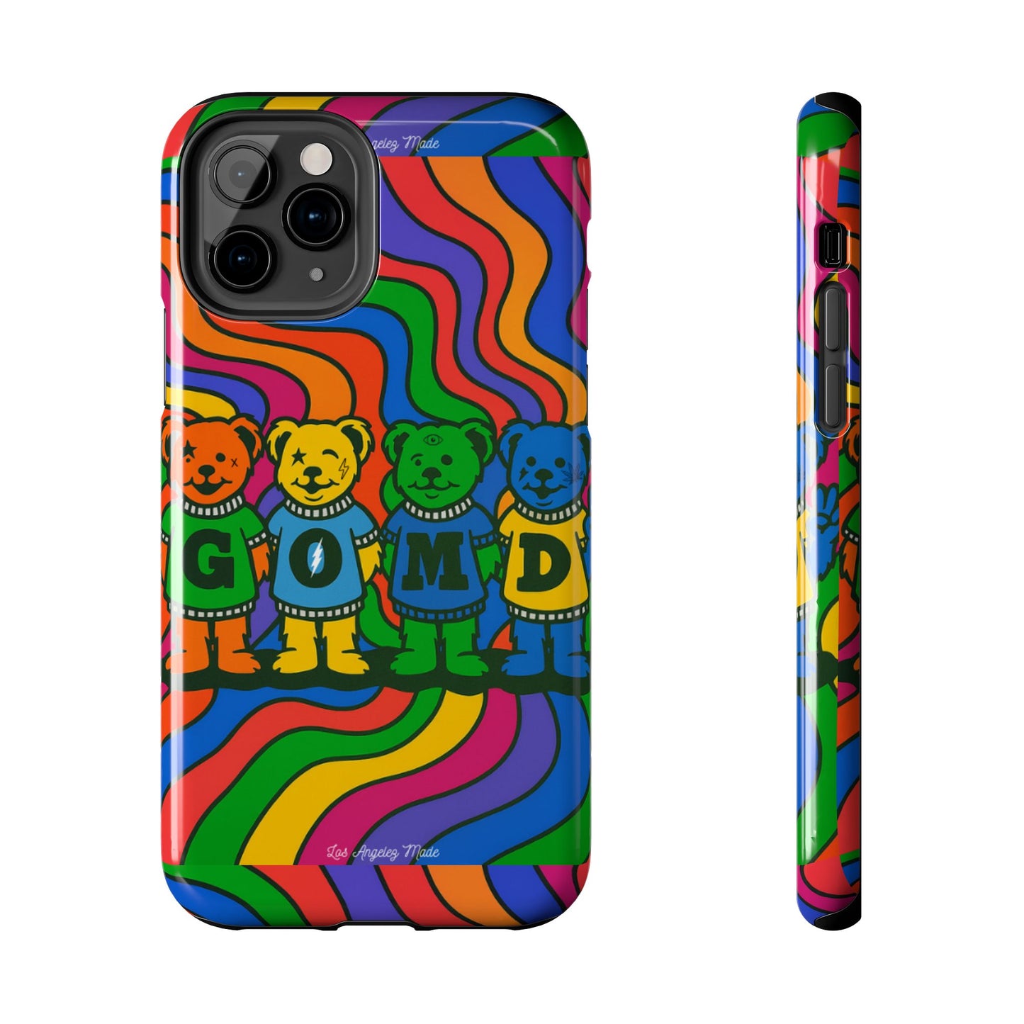 Los Angelez Made x G.O.M.D. Cheer Bears Tough Phone Case