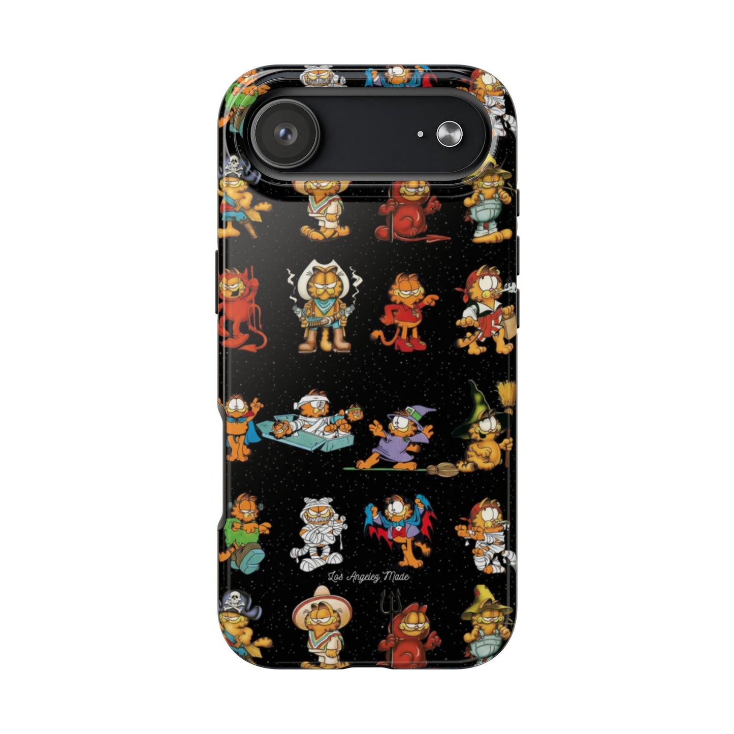 Los Angelez Made x Garfield Halloween Sticker Sheet Tough Phone Case