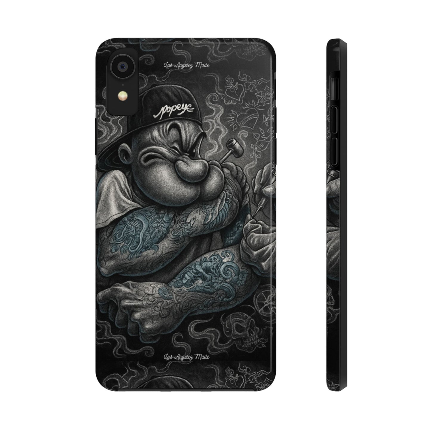 Los Angelez Made x Popeye Getting Tatted Tough Phone Case