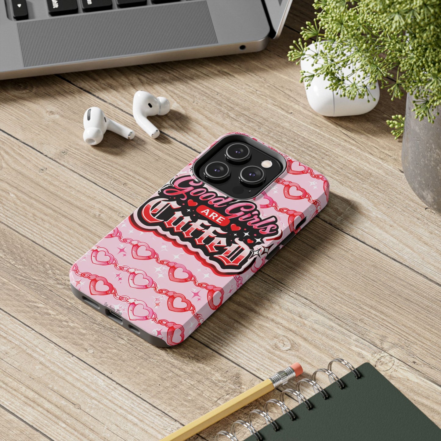 Los Angelez Made x "Good Girls Are Cuffed" Tough Phone Case