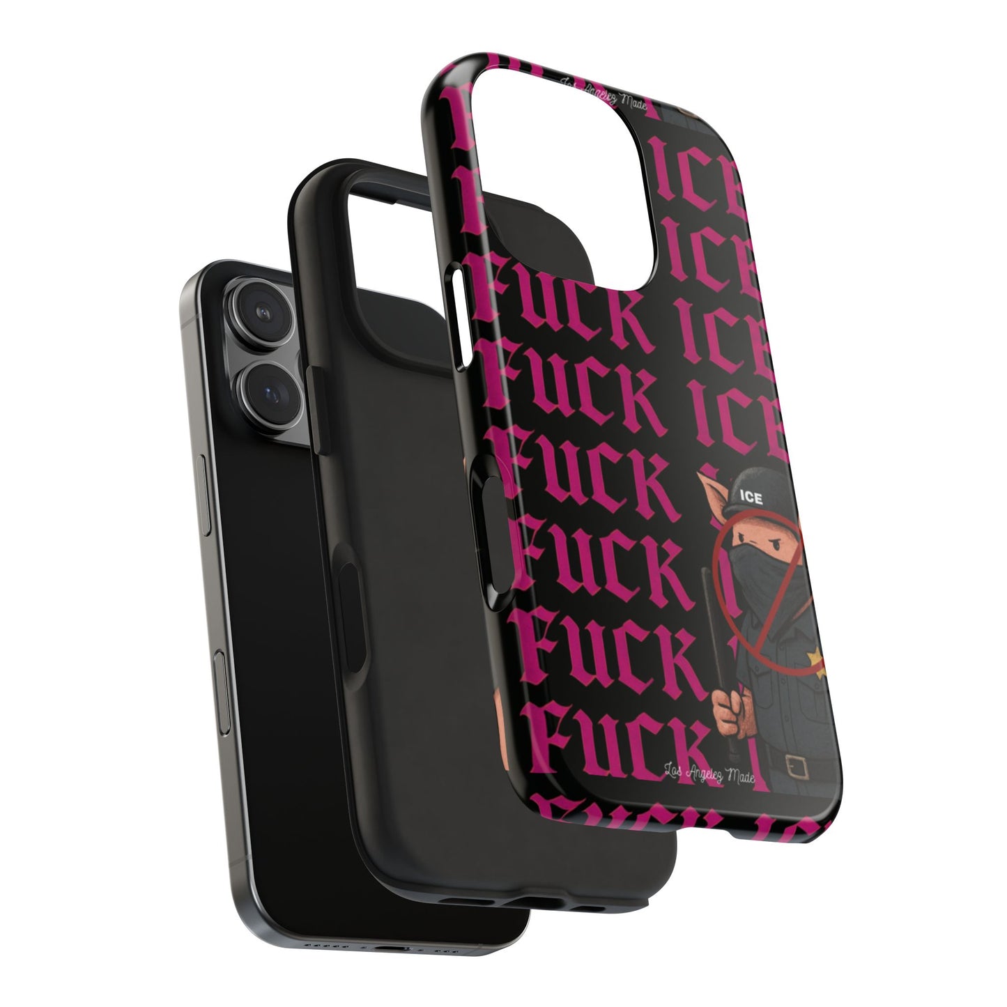Los Angelez Made x F*ck ICE Tough Phone Case