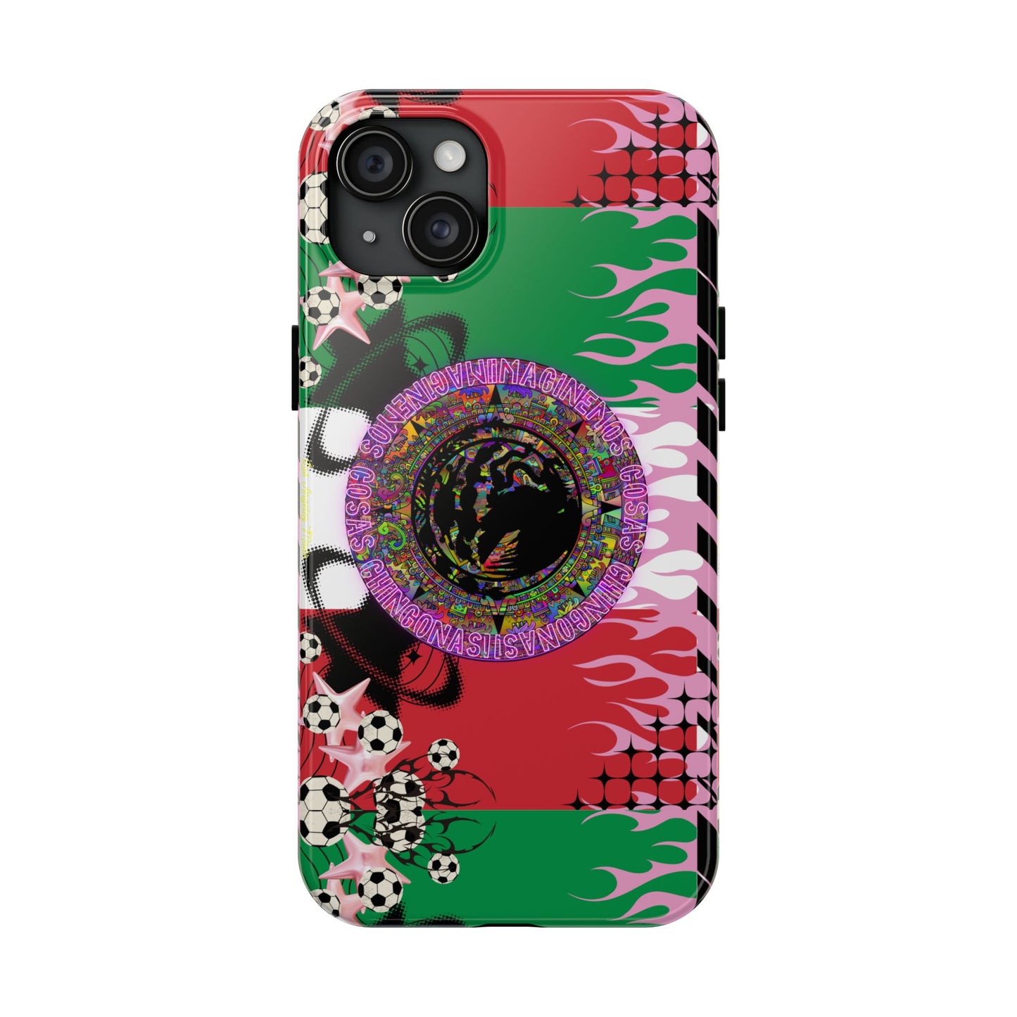 Los Angelez Made x Mexican Flag Tough Phone Case