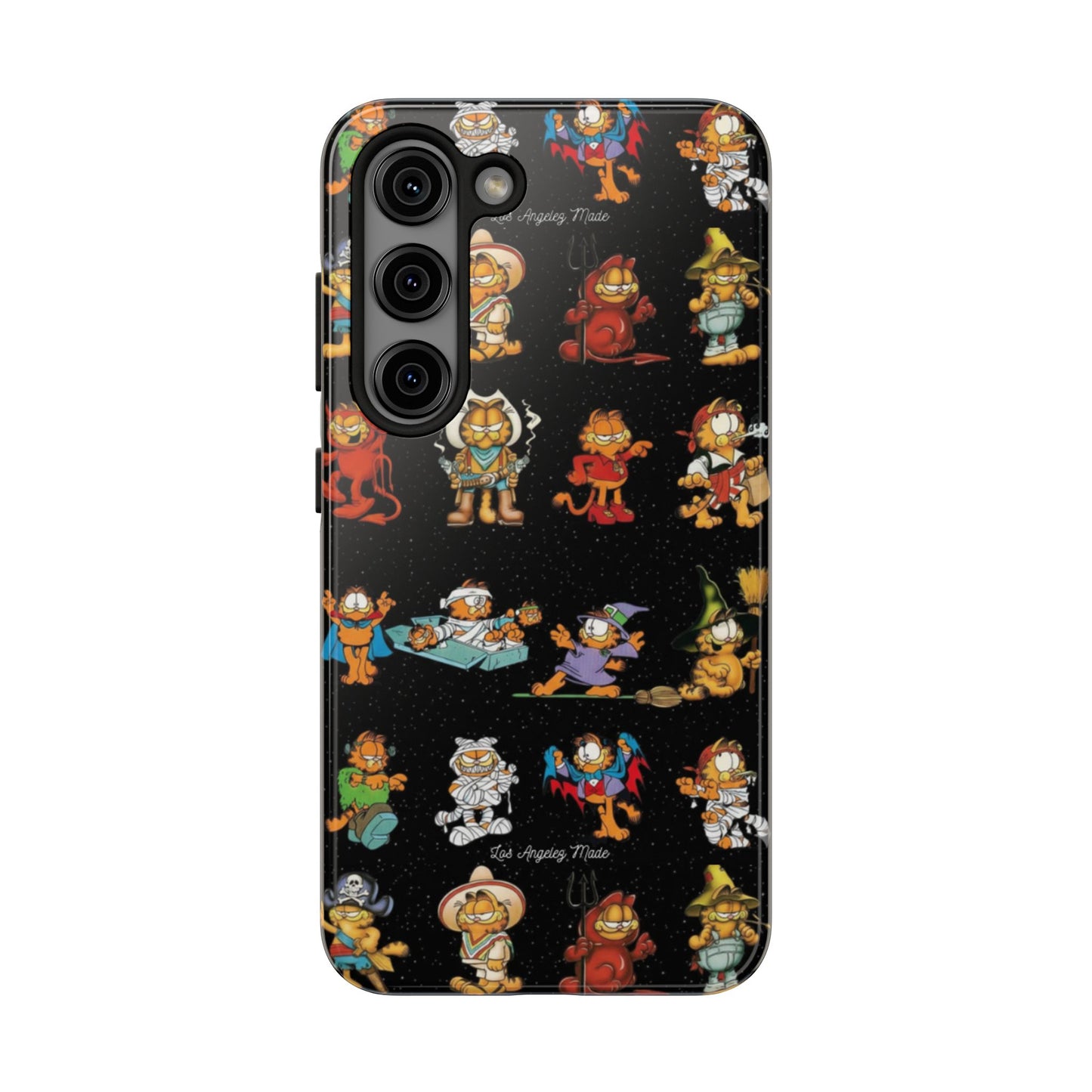 Los Angelez Made x Garfield Halloween Sticker Sheet Tough Phone Case