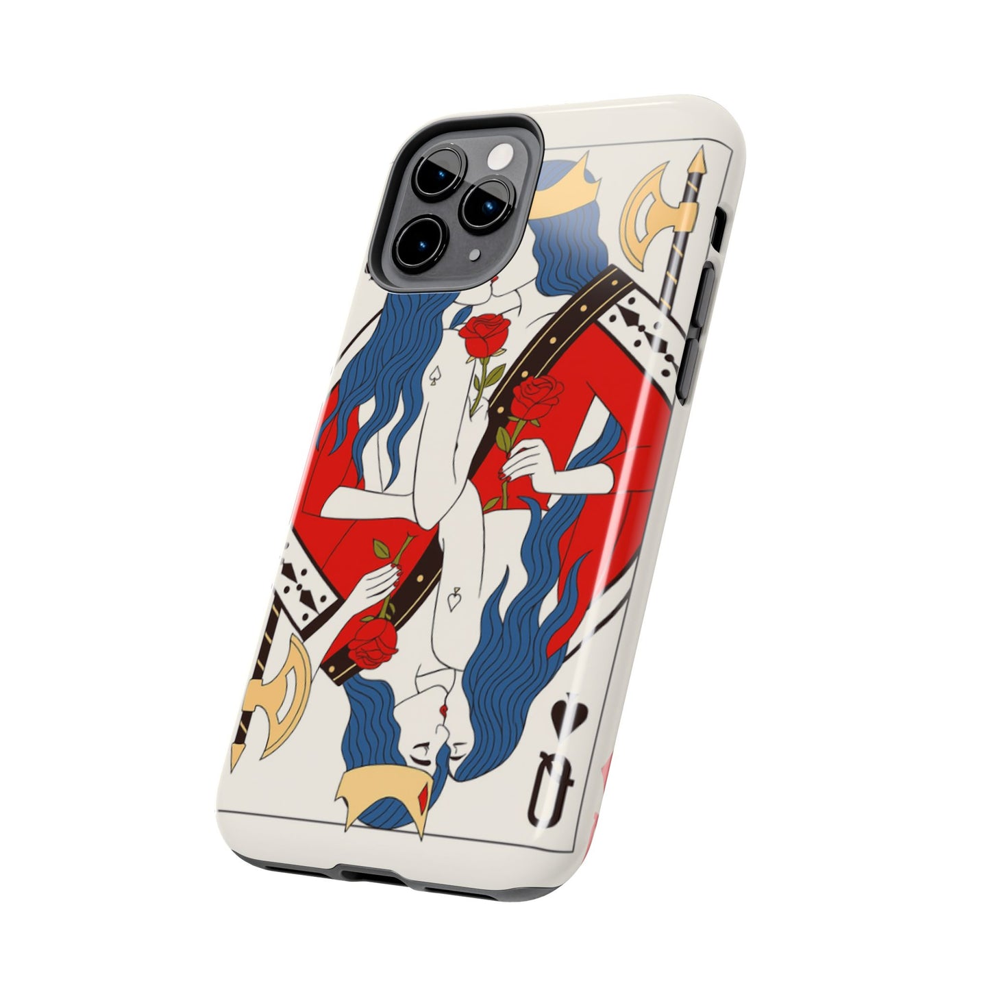 Los Angelez Made x Two Queens Card Tough Phone Case