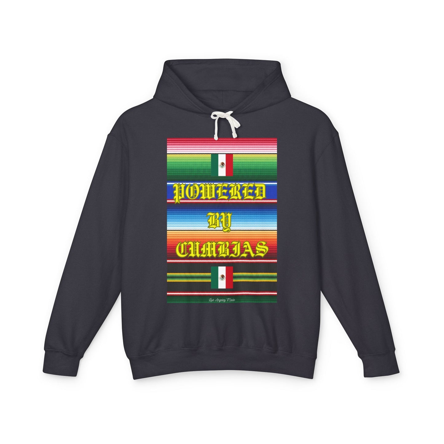 Los Angelez Made x ''Powered by Cumbias'' Unisex Lightweight Hooded Sweatshirt
