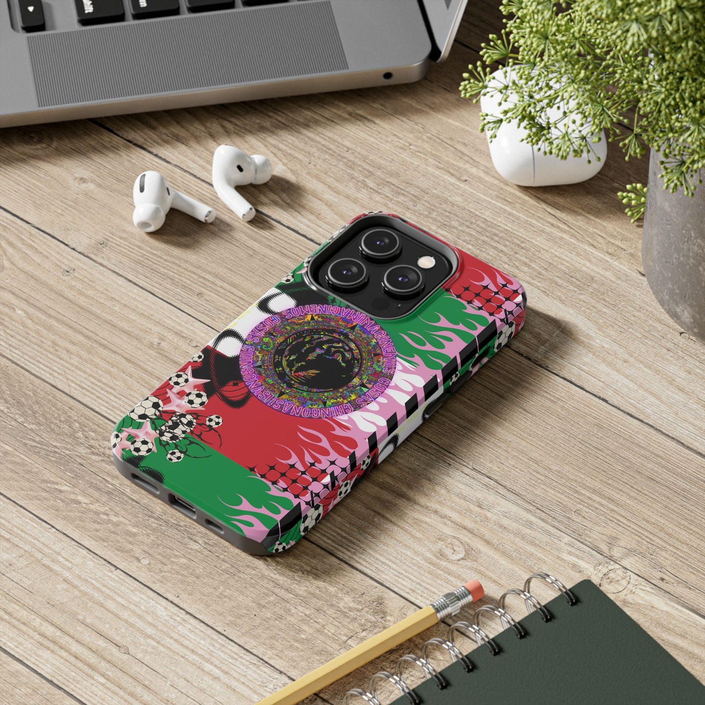 Los Angelez Made x Mexican Flag Tough Phone Case
