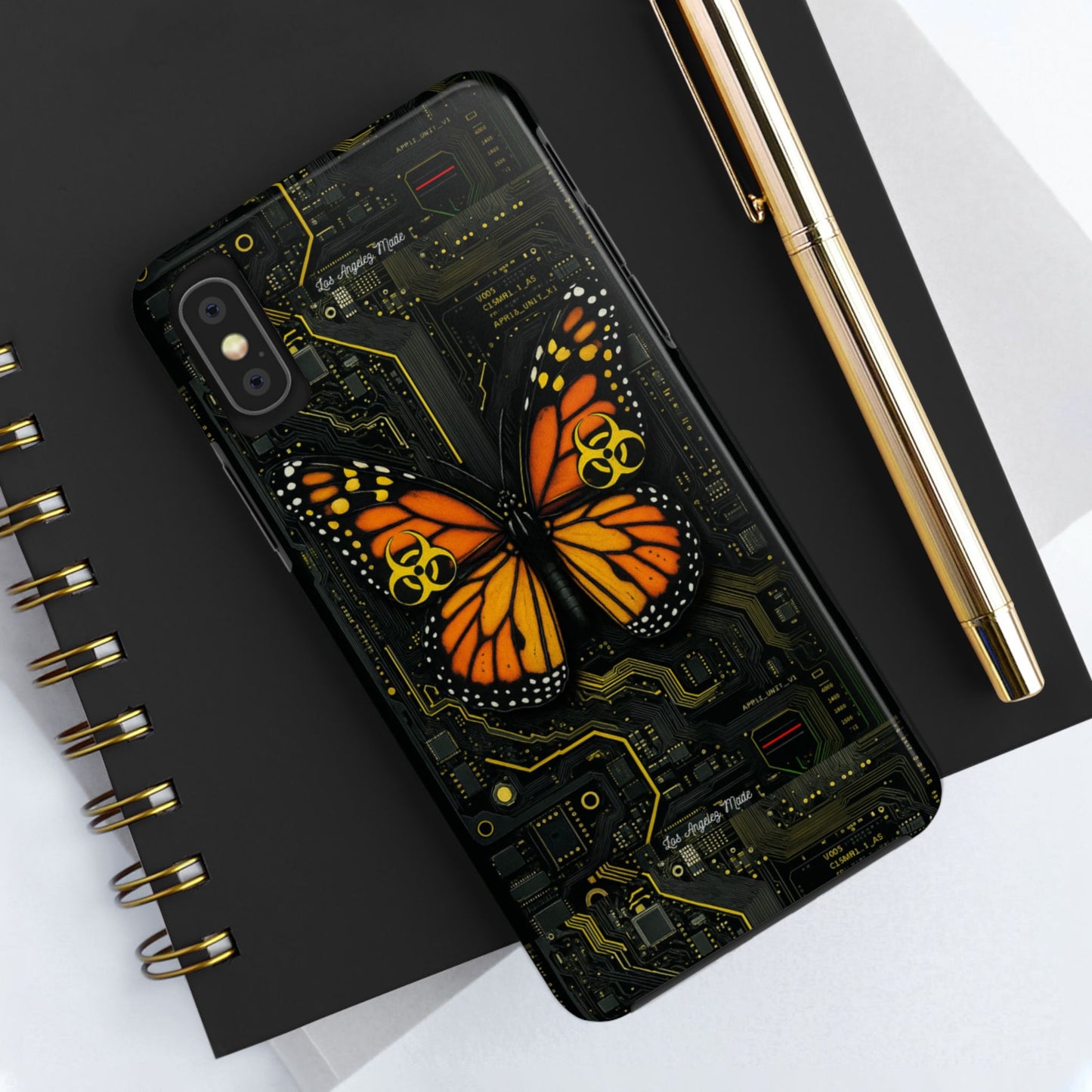 Los Angelez Made x Cyber Butterfly Tough Phone Case