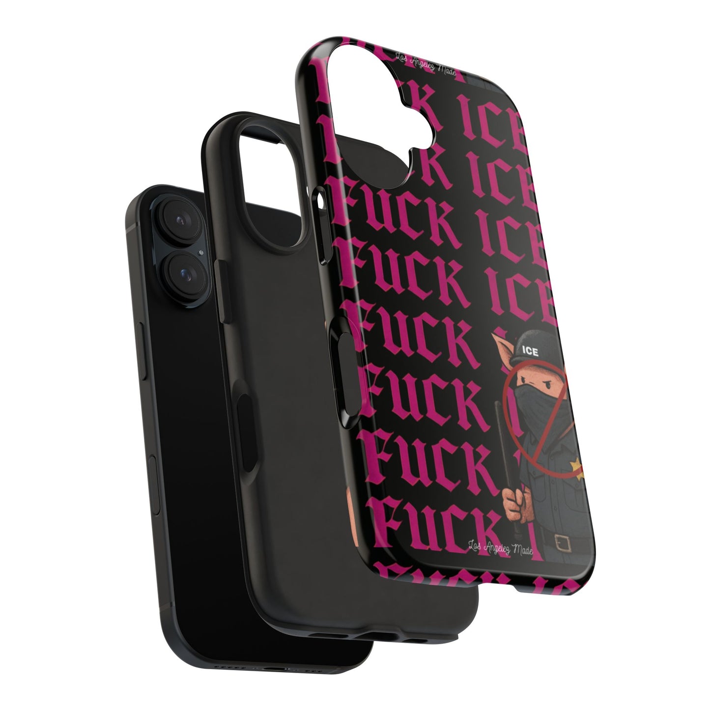 Los Angelez Made x F*ck ICE Tough Phone Case