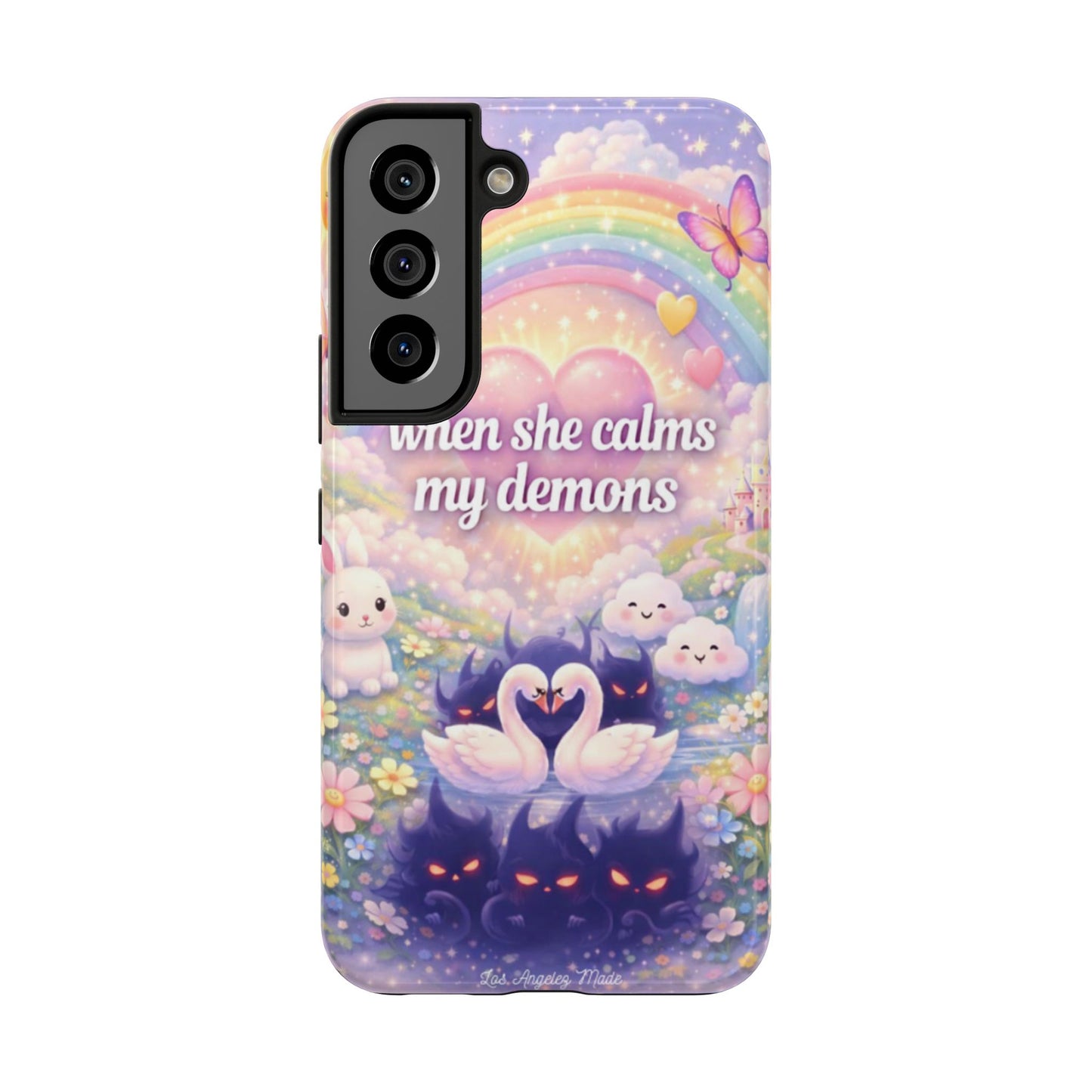 Los Angelez Made x ''When She Calms My Demons'' Tough Phone Case
