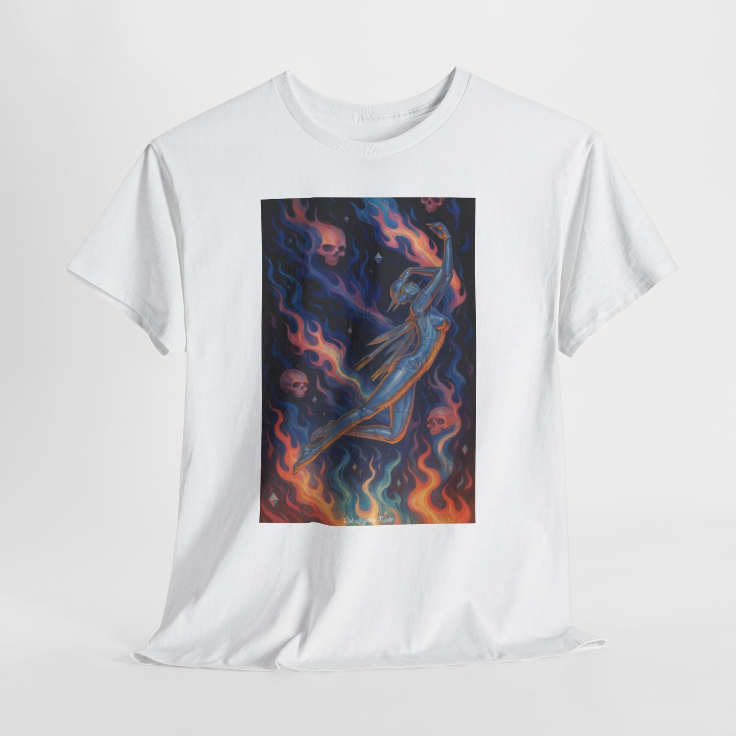 Los Angelez Made x Space Robot Unisex Heavy Cotton T-Shirt