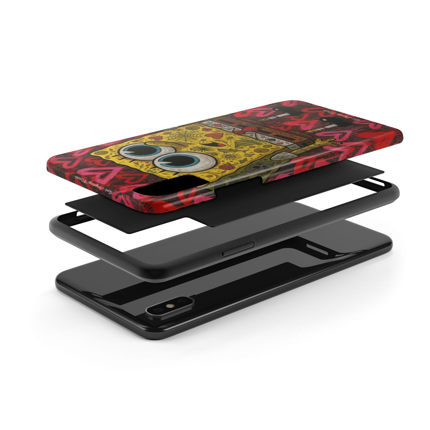 Los Angelez Made x Tatted Spongebob Tough Phone Case