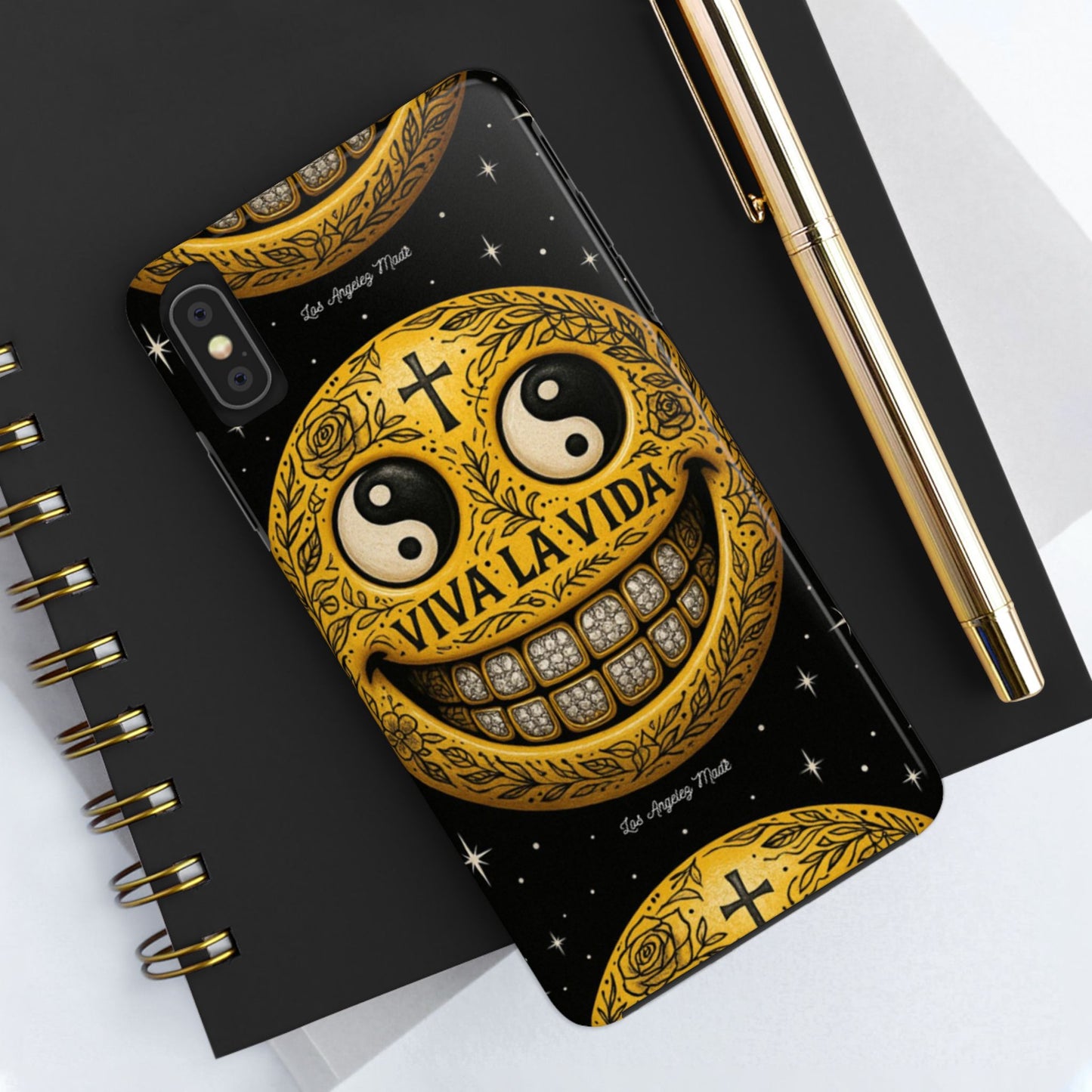 Los Angelez Made x Tattooed Smiley Face Tough Phone Case