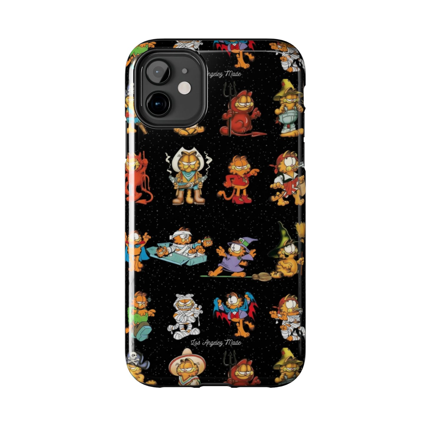 Los Angelez Made x Garfield Halloween Sticker Sheet Tough Phone Case