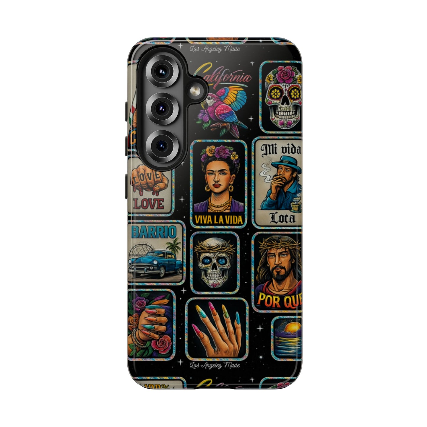Los Angelez Made x Chicano Vintage Stickers Tough Phone Case