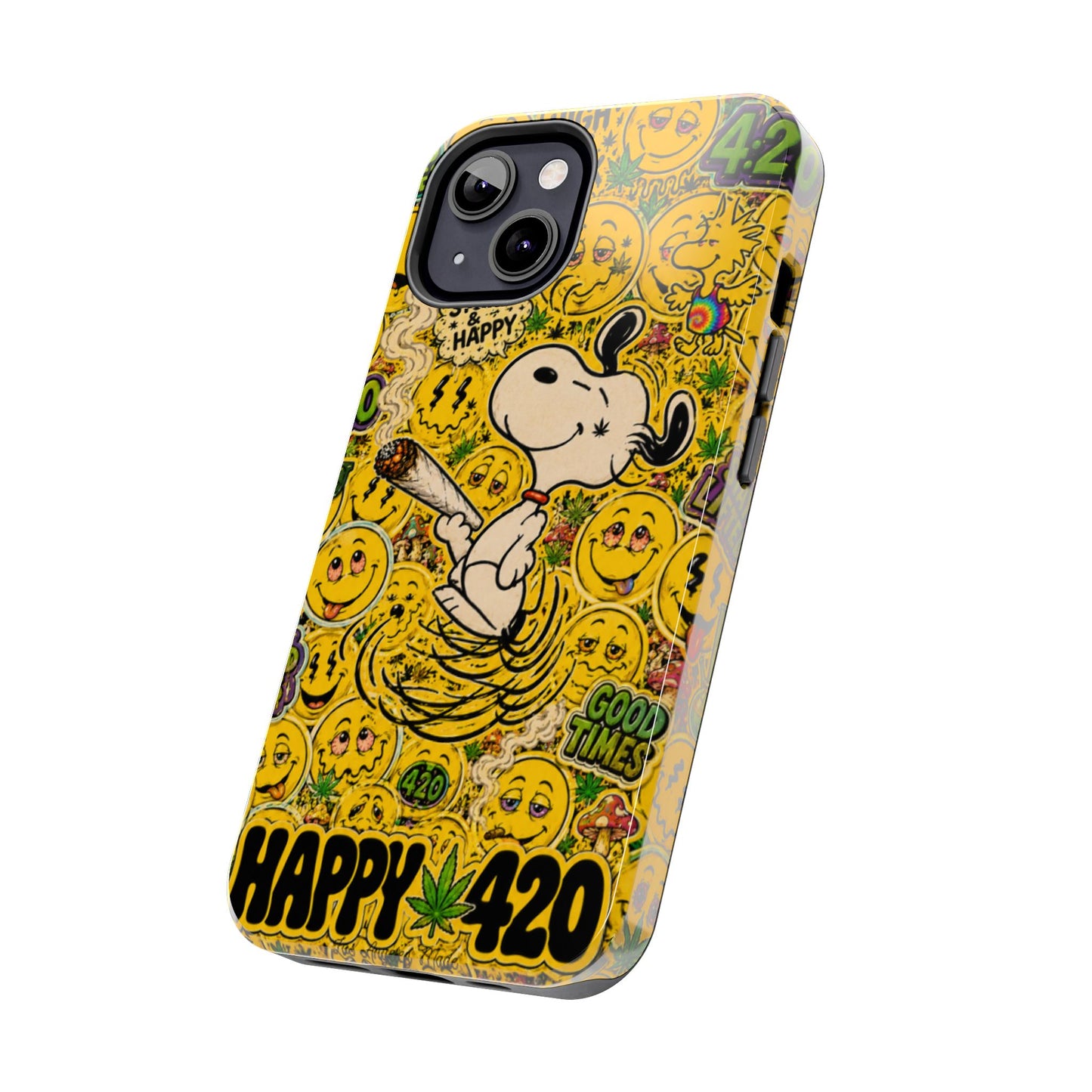 Los Angelez Made x 420 Happy Snoopy Tough Phone Case