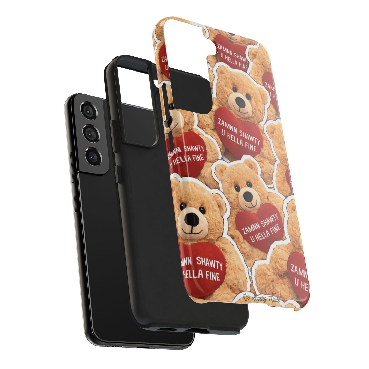 Los Angelez Made x Teddy "Zamnn Shawty U Hella Fine" Tough Phone Case